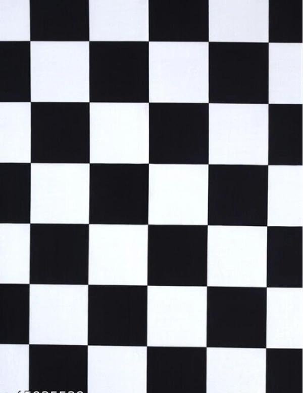 High density stretch fabric with elastic corners provides a perfect wrinkle free fitting as the 2 Seater cover - Black & White, Polyster, Multipack 1, 2 Seater